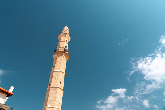 The Mahmoudiya Mosque is the largest and most significant mosque in Jaffa, Israel