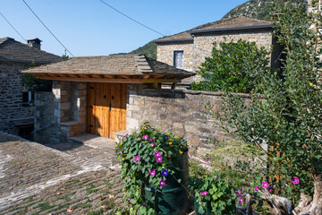 Fototapeta na wymiar Village of Tsepelovo, Epirus, Greece