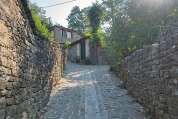 Village of Tsepelovo, Epirus, Greece