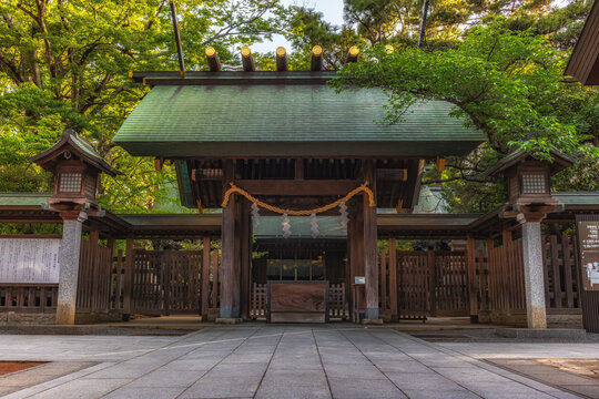 【千葉県】船橋大神宮(意富比神社)の神門