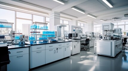 Spacious Medical Laboratory.