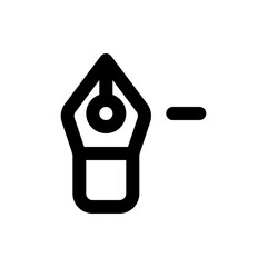 delete anchor line icon