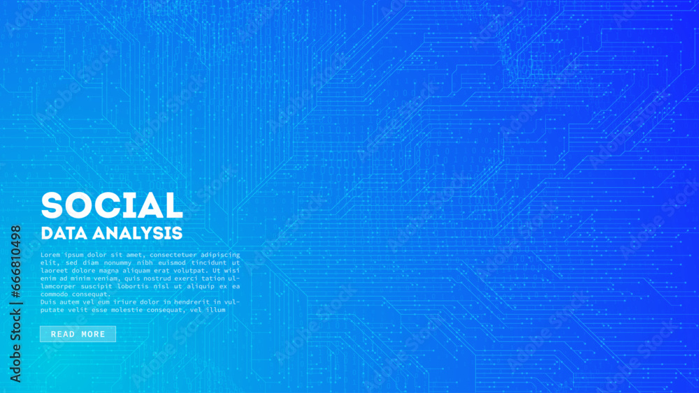 Poster Big Data cloud computing. Blockchain visualiztion. Social network information complexity.