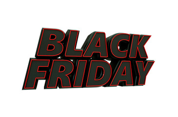 3d render black friday november