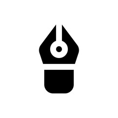 pen tool glyph icon