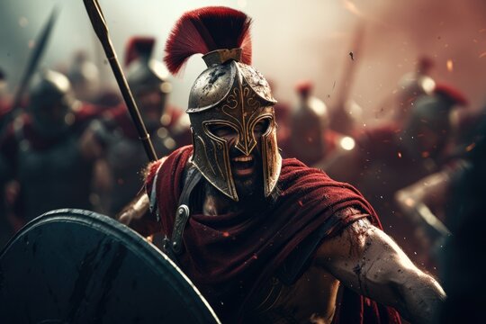 Warriors of Ancient Greece: Spartans at the Hot Gates, Their Resolute Bravery and Formidable Phalanx Breaking the Bounds of History

