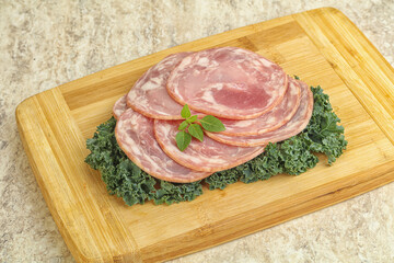 Italian pork salami sausage - Napoli