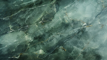 A detailed shot of a textured green marble surface