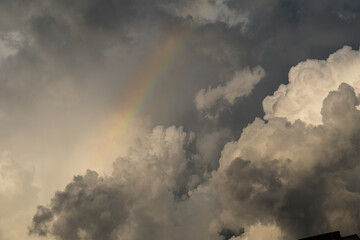Cotton clouds and nice shapes
