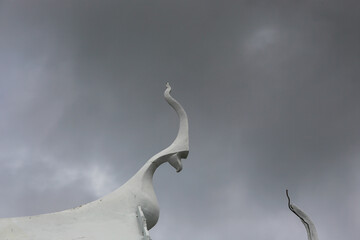 하얀색이 너무 아름다운 태국의 사찰, 왓 폰 프라파 니밋,...