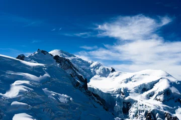 Fotobehang Mont Blanc Mountain in French Alps. France. © mzabarovsky