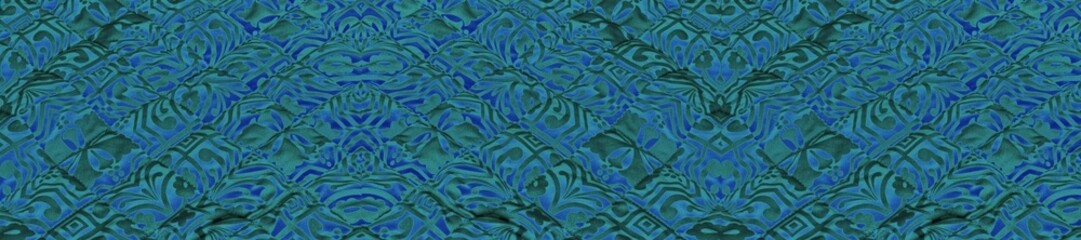 Panoramic textile pattern - Digital backgrounds (P3)