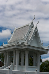 하얀색이 너무 아름다운 태국의 사찰, 왓 폰 프라파 니밋,...