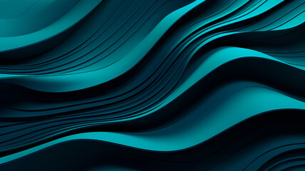 Obraz premium abstract blue Wallpaper background. Cyan Blue Hue, with a tinge of Carbon Black. 