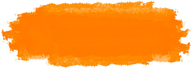 Orange Brushstroke Retangle Element Texture