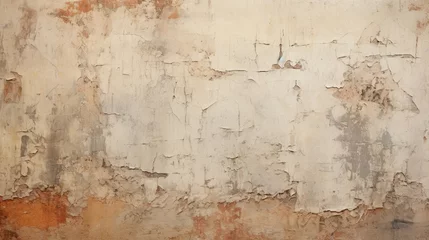 Photo sur Plexiglas Vieux mur texturé sale Ancient wall with rough cracked paint, old fresco texture background Ancient wall with rough cracked paint, old fresco texture background