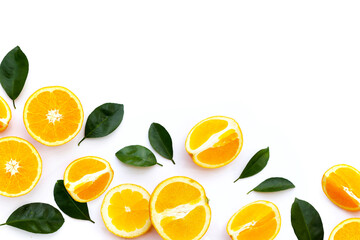 Fresh orange fruit, high vitamin c