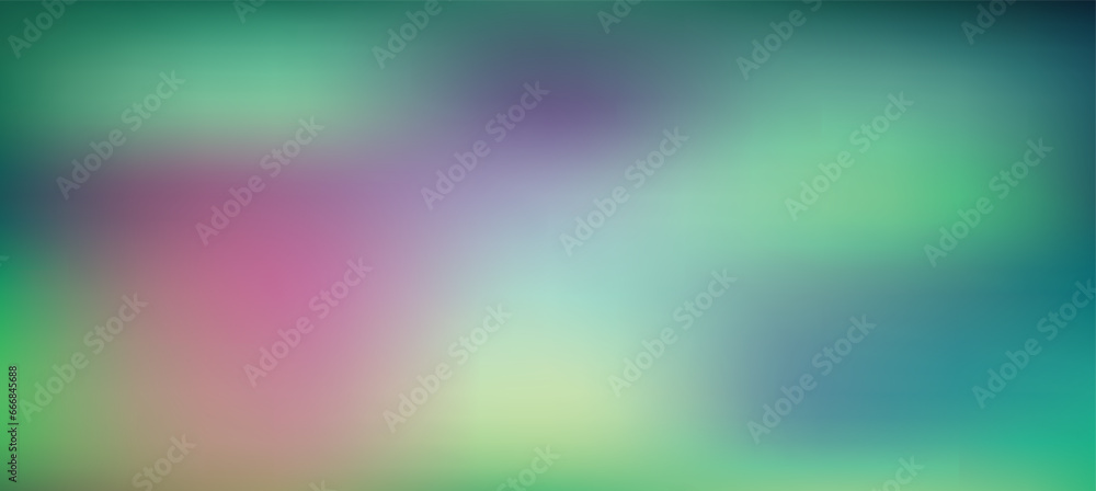 Aufkleber pink purple blue aurora gradient background retro color gradient background modern and visually appe