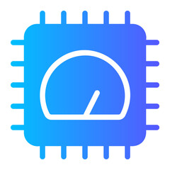 processor gradient icon