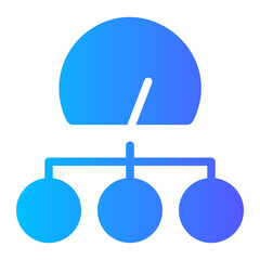 speedometer gradient icon