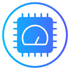 processor gradient icon