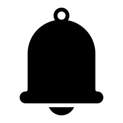 bell glyph icon