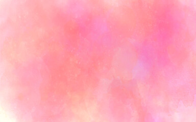 Fototapeta premium Abstract background pink wall grunge watercolor drawing on a paper. red watercolor smooth paint old texture painting background, colorful vibrant aged background, fantasy smooth backdrop.