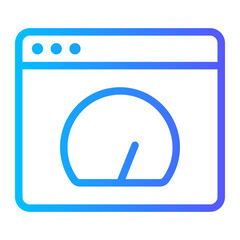 browser gradient icon