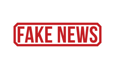 Fake News rubber stamp vector illustration on white background. Fake News rubber stamp