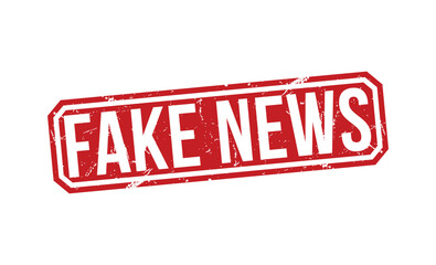 Fake News stamp red rubber stamp on white background. Fake News stamp sign. Fake News stamp.