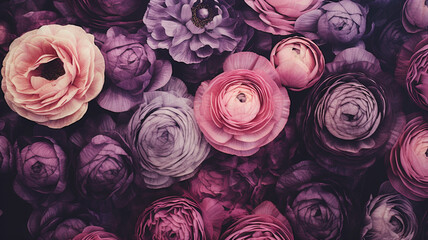 Beautiful purple colored flower background