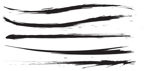 お正月のデザインに最適なブラシストローク