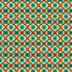 Kaleidoscope christmas pattern 2K