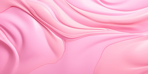 Obraz na płótnie Canvas Intricate pattern of intertwining pink waves.
