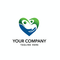 human love care logo business