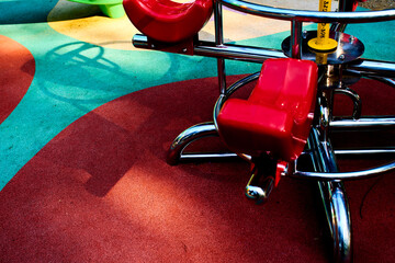 Children's playgrounds and play equipment