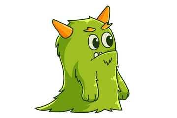 Cute Monster Cartoon Character Design
