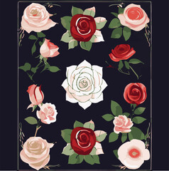 Vector Illustrator Rose, Logo A Personal Reflection On The Significance Of Roses In Your Own Life, Exploring Any Memories, Emotions, Or Experiences Associated With These Beautiful Flowers