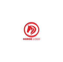 Beauty Horse Ranch Stable Stallion Logo design