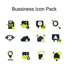 Fototapeta premium navy icon from finance and management to communication, technology, and more, our Business Icon Pack is designed to elevate the visual appeal of your presentations, reports, websites, and applications