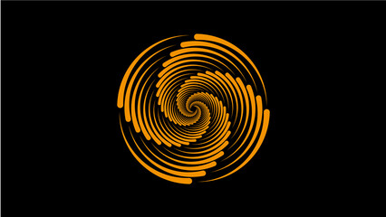 golden spiral background