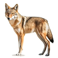 Obraz premium wolf isolated on white background