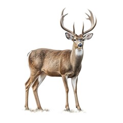 Fototapeta premium deer isolated on white