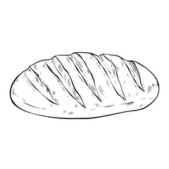 bread handdrawn