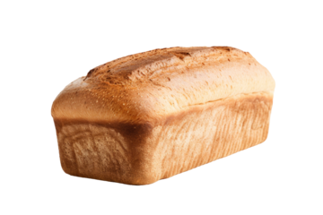 Loaf of Bread Isolated on a Transparent Background