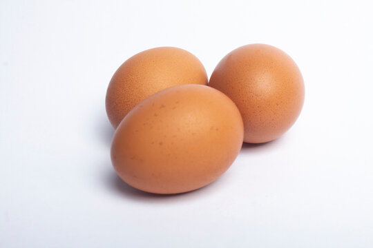 photo of fresh chicken eggs