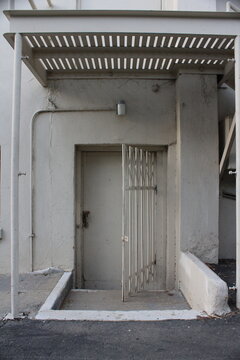 entrance to the house