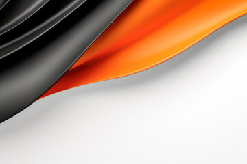 Black and orange abstract background.