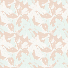 Pastel Abstract Floral Seamless Pattern Design