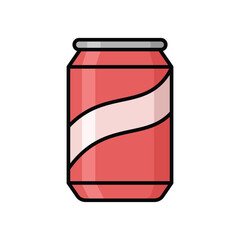 soda can icon vector design template simple and clean